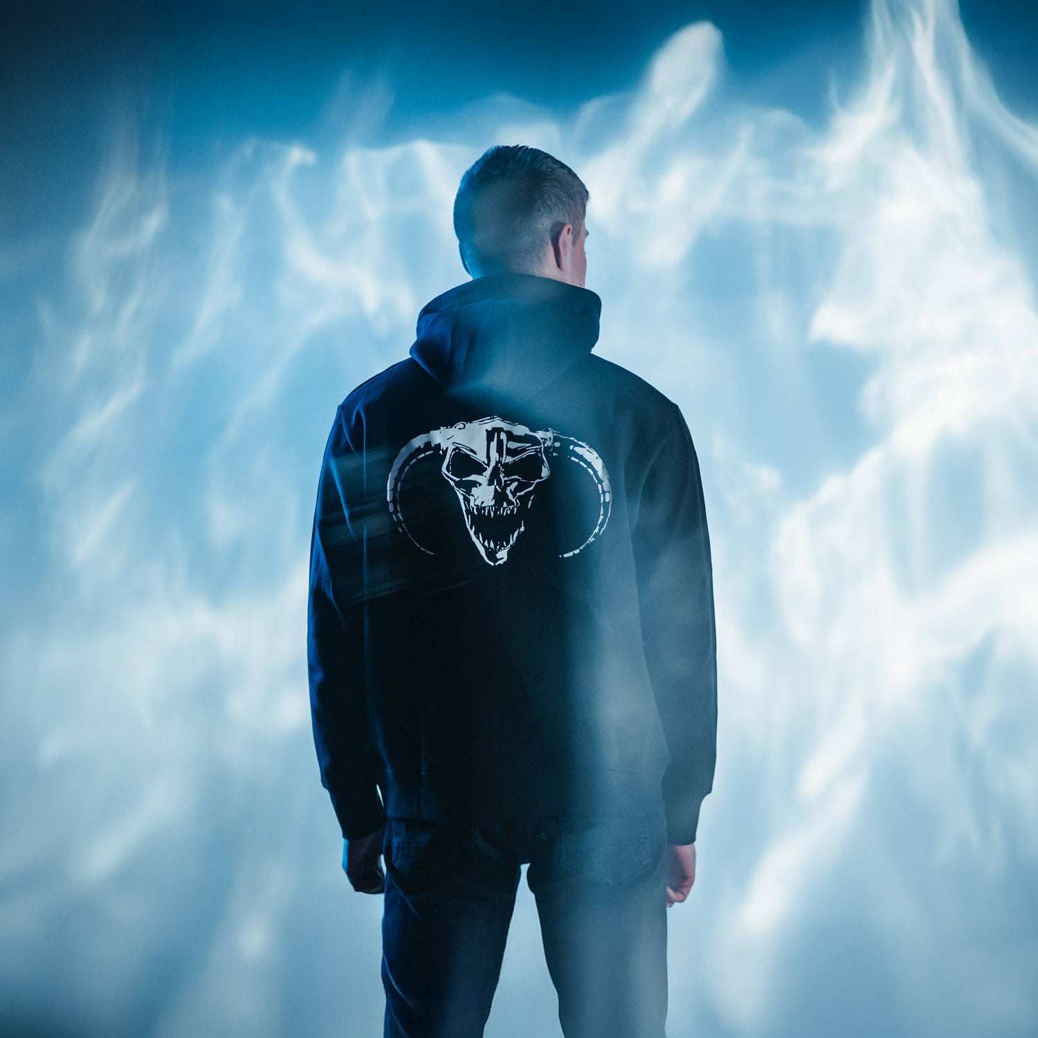 Masters of Hardcore Hooded Sweater Boxy Black