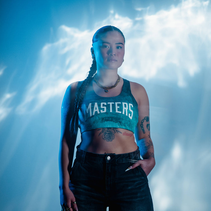 030. MOH Misty Teal Sport top