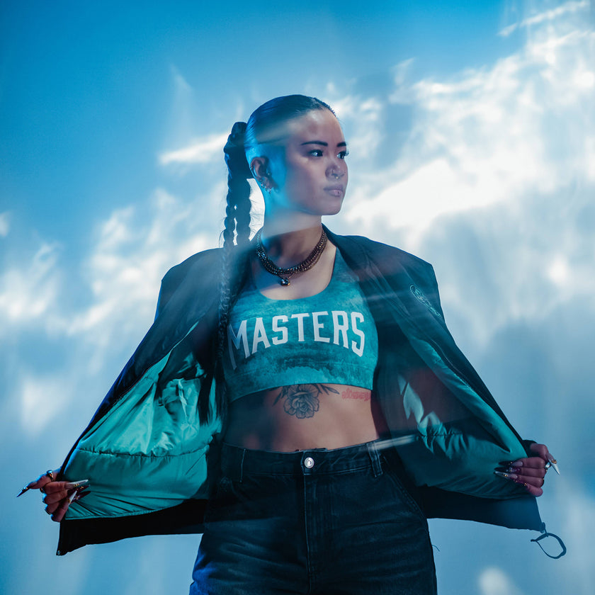 030. MOH Misty Teal Sport top