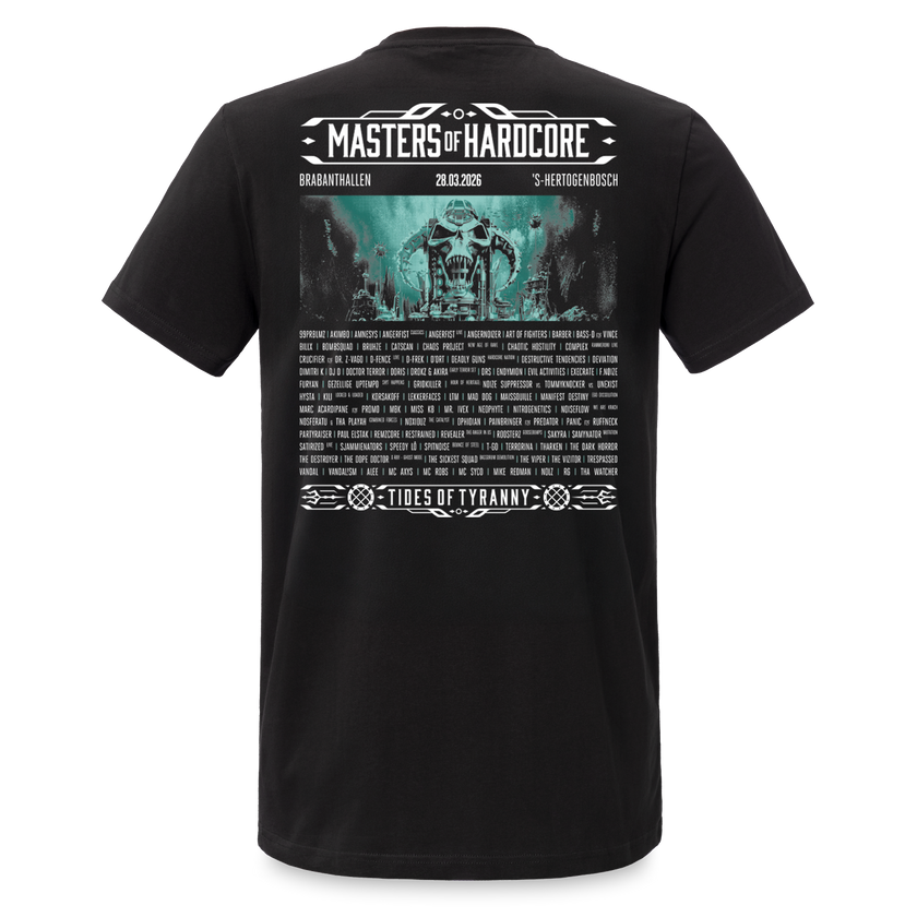 001. MOH Tides of Tyranny Line-up T-shirt