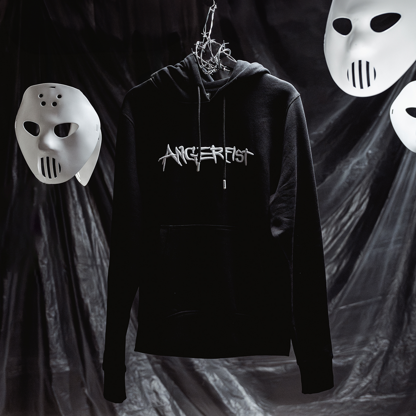 120. Angerfist Black Hoodie